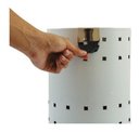 Ver imagem 5 de Cesto - Lixeira Telado para Escritório - Aço Inox 13 Litros