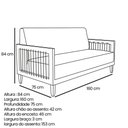Ver mais imagens de Sofá Namoradeira 2 Lugares Base de Madeira Daia Linho Cinza - Loja Sheep