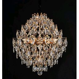 Lustre de Cristal Lar Fino Decor Moderno K9 - 1