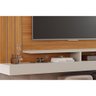 Painel para TV Valência até 50 Polegadas Nature/Off White - Permóbili - 5