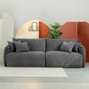 Ver imagem 2 de Sofá 2 Lugares 260cm Comfy CabeCasa MadeiraOriginals Cinza Grafite