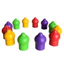 Ver imagem 2 de Kit Ponteiras Cônicas para Haste de Cama Elástica Chicoplay 12 Unidades