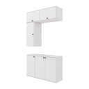 Ver imagem 2 de Conjunto para Banheiro Kappesberg Celeste 4 Peças Branco 120cm