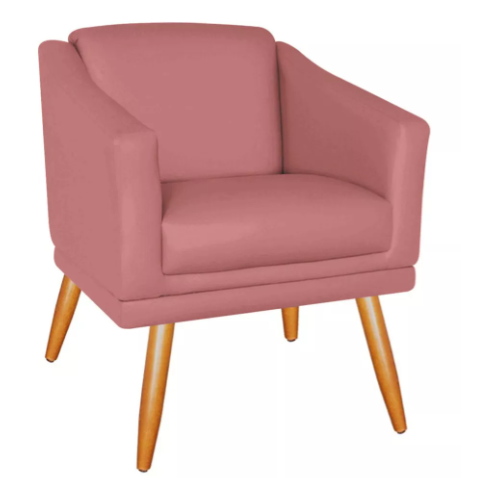 Poltrona Decorativa Direto da Fabrica Estofada para Clinica Hospital Hotel Consultorio Davi Tecido S