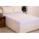 Ver imagem 1 de Saia para Cama Box Colchobox Jacquard King Palha