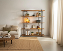 Ver imagem 2 de Estante de Madeira 5 Prateleiras Decoração e Organização