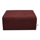 Ver imagem 1 de Cama Pet para Cachorro Quadrado com Pés Luna Matrix Cor:veludo Vinho