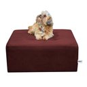 Ver imagem 3 de Cama Pet para Cachorro Quadrado com Pés Luna Matrix Cor:veludo Vinho