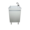 Ver imagem 1 de Gabinete Mdf com Tanque 26l P/torneira de Bancada ou Parede Entregue Montado