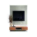 Ver imagem 3 de Painel para Tv Riga Jequitiba Off White Perolizado/jequitiba