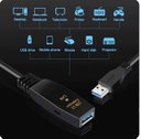 Ver imagem 2 de Cabo Extensor Usb 3.0 C/ Repetidor de Sinal 30 Metros