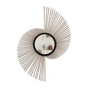 Ver imagem 1 de Espelho decorativo de parede redondo com moldura palitada Pulsar Rose Gold