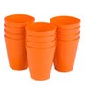 Conjunto de Copo Fresc 350ml 12 Peças Laranja em Polipropileno Linha Tropical Vem - 8