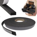 Ver imagem 2 de Espuma Fita Adesiva PVC | Borracha Vedação | e=2mmX10 Mts | Preta:20mm