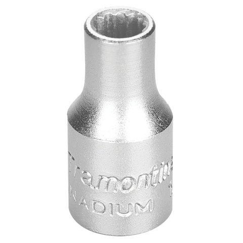 Soquete Estriado em Aço Cromo Vanádio 7 Mm - Encaixe 1/4" Tramontina