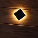 Ver imagem 6 de Luminária Balizador Spot Quadrado Led em Pvc de 3w Luz Branco Quente de Embutir em Piso Chão Solo Gr