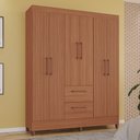 Ver imagem 1 de Guarda-Roupas Brilho 100% MDF 6 Portas 2 Gavetas