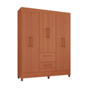 Ver imagem 5 de Guarda-Roupas Brilho 100% MDF 6 Portas 2 Gavetas