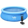 Piscina Inflável Joy Set 2490l Circular 240cm com Bomba Vg Plus - 1