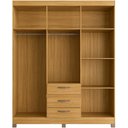 Ver imagem 4 de Guarda Roupa RP3638 6 Portas 3 Gavetas Decibal