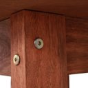Ver imagem 6 de Conjunto Oitavado Mesa e 4 Cadeiras Empilháveis Vivare Marrom