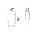 Ver imagem 2 de Cabide Argola Loren Joy 2060 C32 Lorenzetti
