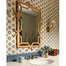 Espelho Decorativo em Bambu Retangular Veneza Bamboo Style Largura: 50cm X Altura: 90cm - 2