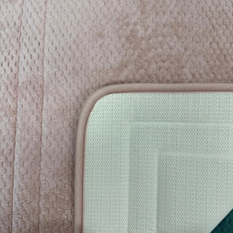 Tapete Porta Entrada Antiderrapante Aconchego 65x45cm Rosa - 5