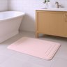 Tapete Porta Entrada Antiderrapante Aconchego 65x45cm Rosa - 2
