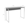 Bancada Estilo Industrial Kappesberg Li043 Cor Canela/branco - 2