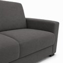 Ver imagem 6 de Sofá Namoradeira Moderno 3 Lugares Sala Estar Recepção Confortável Suede:Suede Cinza Chumbo