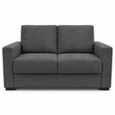Ver mais imagens de Sofá Namoradeira Moderno 3 Lugares Sala Estar Recepção Confortável Suede:Suede Cinza Chumbo
