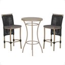 Ver imagem 1 de Mesa Bistro e 2 Banquetas Roma Fendi Corda Náutica 11 Trama Original