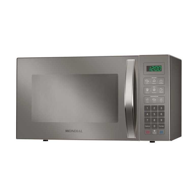 Microondas Mondial Mo-02-34-e 1400w 34 Litros 10 Níveis de Potência Espelhado 127v