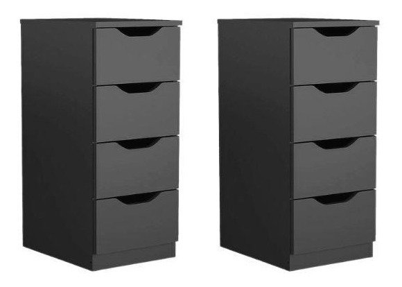 Um Gaveteiro Mais Uma Mesa De Cabeceira Para Comércio Rústica - 2