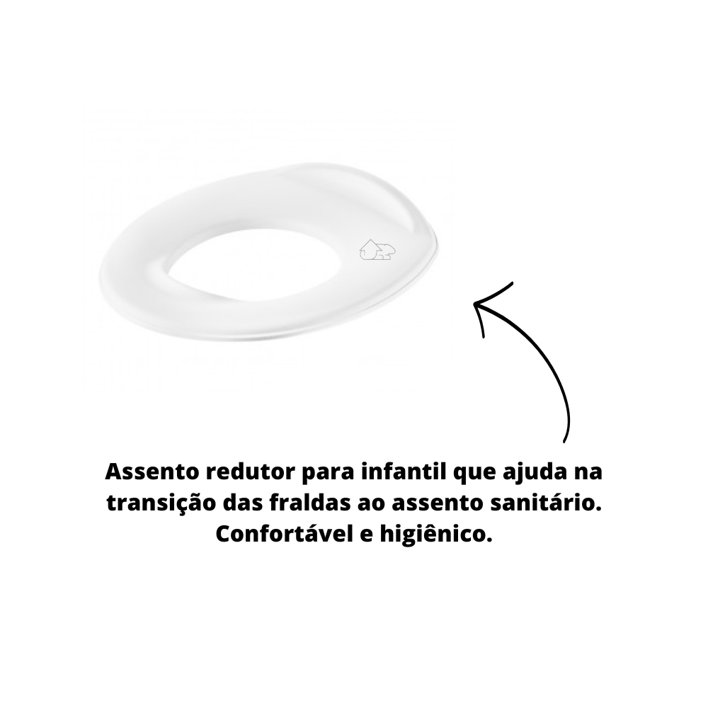 Assento Redutor Sanitário Infantil Desfralde Baby Bebê Atlas - 2