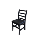 Ver imagem 7 de Cadeira Fixa Estofada Premium:preto