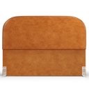 Ver imagem 5 de Cabeceira Cama Box King 195cm Orgânica Lanna W01 Couríssimo Canela - Lyam Decor