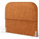Ver imagem 7 de Cabeceira Cama Box King 195cm Orgânica Lanna W01 Couríssimo Canela - Lyam Decor