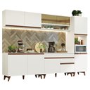 Ver imagem 3 de Armário de Cozinha Completa 300cm Branco Reims Madesa 02