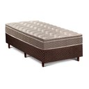 Ver imagem 1 de Cama Box Solteiro: Colchão Anatômico Paropas D33/EP Confort Ultra Firme + Base CRC Fantasy Brown(
