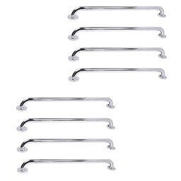 Barra de Apoio 70cm Inox Kit 8 Unidades Criança Idoso Gestante Deficiente Suporte Acessibilidade Seg - 1