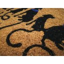 Ver imagem 2 de Tapete Capacho de Coco 0,33x0,60 -9 - Palha Preto Azul - Edantex
