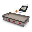 Ver imagem 1 de Kit - Chapa Lanche Bifeteira a Gás PR-1000G + Prensa Pão - Progás