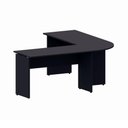 Ver imagem 5 de Mesa L Diretor Escritório 1,20m X 1,20m Pé Painel F5 Office Cor:preto