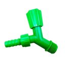 Ver imagem 1 de Kit 5 Torneiras Para Tanque E Jardim Bico 3/4 Verde Neon