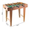 Mesa de Pebolim Infantil Grande com Pé 69cm 18 Jogadores - 6