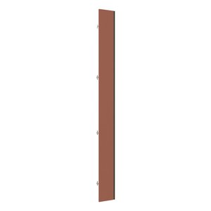 Porta para Closet Individual 25cm com Puxador Perfil Inox Luciane Móveis