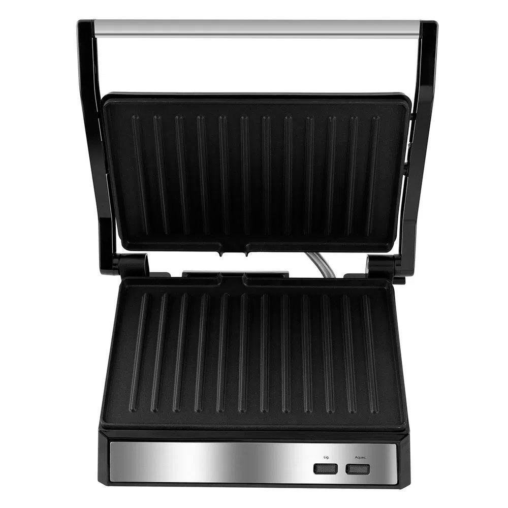 Grill/sanduicheira Philco Maxx Clean 1000w Inox Pgr21pi 127v - 4