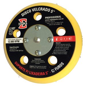 Disco Velcrado 3" S/ Furos 3cm X 3cm X 3cm .